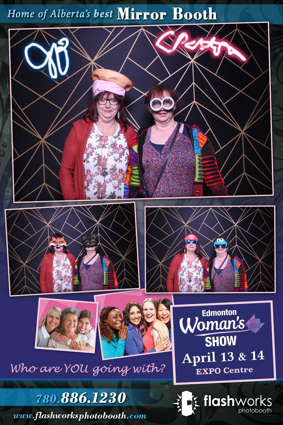 Spring Edmonton Woman's Show 2019 | View more photos from the event at gallery.flashworksphotobooth.com/u/FlashworksPhotoboothInc/Spring-Edmonton-Womans-Show-2019